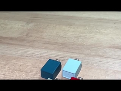 Empty 10ml Gel Nail Polish Bottle OEM Square Glass Bottle With Brush