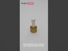 10ml Nail Polish Bottle Custom Empty Gel Nail Polish Glass Bottles With Brush Cap