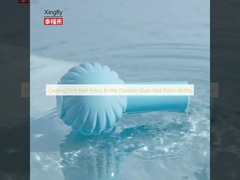 Coating10ml Nail Polish Bottle Durable Glass Nail Polish Bottle