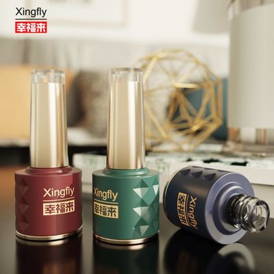 Good price 8ml Nail Polish Bottles New Design UV Gel Nail Cosmetic Packaging Glass Bottle online