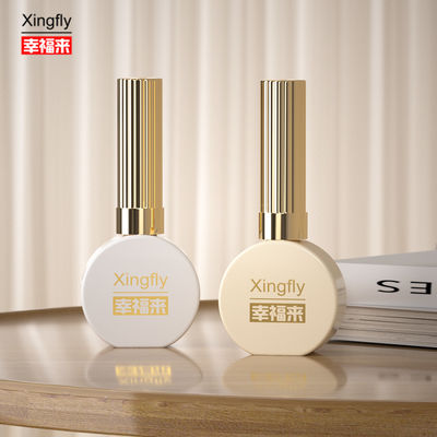 Good price 15ml Nail Polish Bottle Round White Coating UV Gel Nail Polish Glass Bottle For Nail Polish online