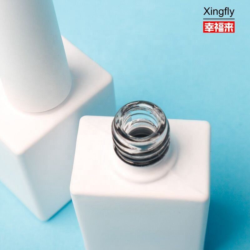 10ml Gel Bottle Gel Polish  Square Color Coated With Plastic Cap