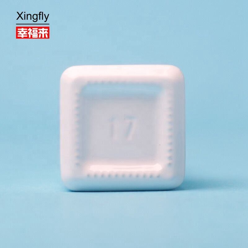Transparent 6ml Nail Polish Bottle Gel Polish Square Bottle With Plastic Cap And Brush