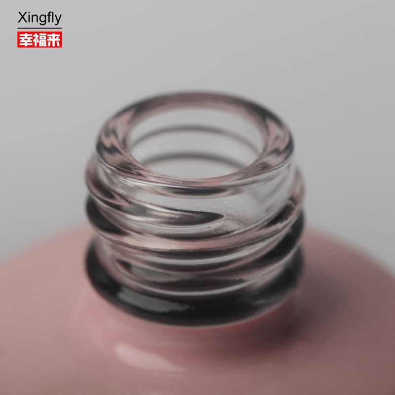 Glass Material 7ml Nail Polish Bottle container Customizable Colors SGS