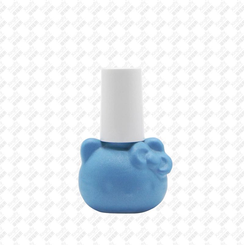 REACH Approval 7ml Nail Polish Bottle Hot Stamping Multiple Colors