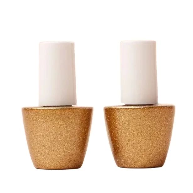 Customizable Colors 7ml Nail Polish Bottle Screen Printing Surface