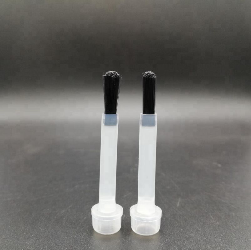 Flat type PE Nail Polish Brush Dupont Fingernail Paint Brushes