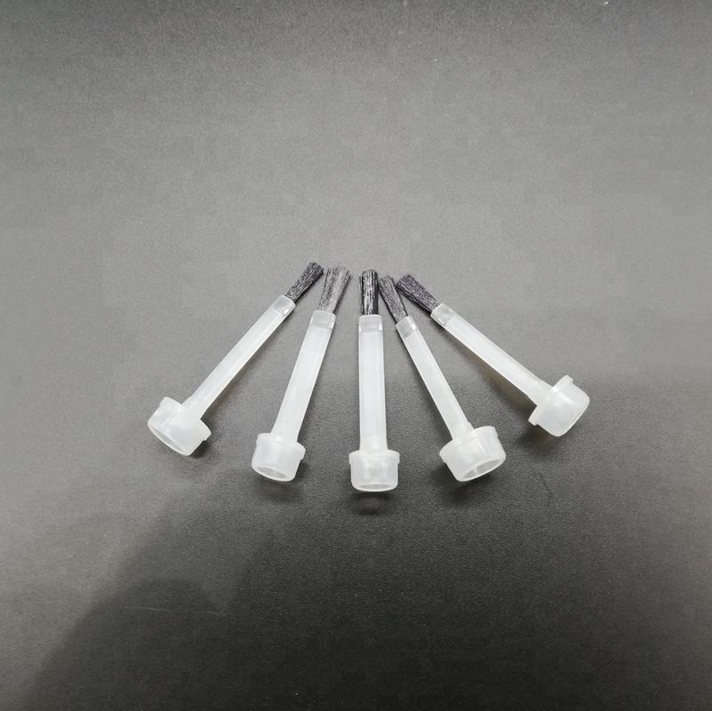 Flat type PE Nail Polish Brush Dupont Fingernail Paint Brushes