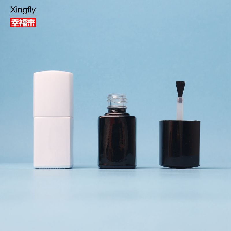 5ml Nail Polish Bottle Empty Clear Glass Nail Polish Bottle With Brush And cap