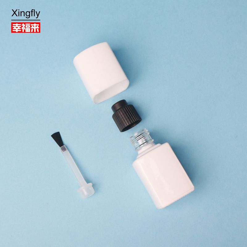5ml Nail Polish Bottle Empty Clear Glass Nail Polish Bottle With Brush And cap