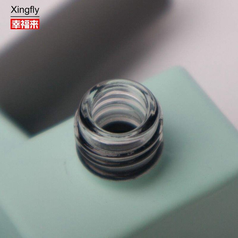 Smooth Empty Nail Polish Glass Bottle 14ml Custom Color Private Label Uv Gel Polish Bottle