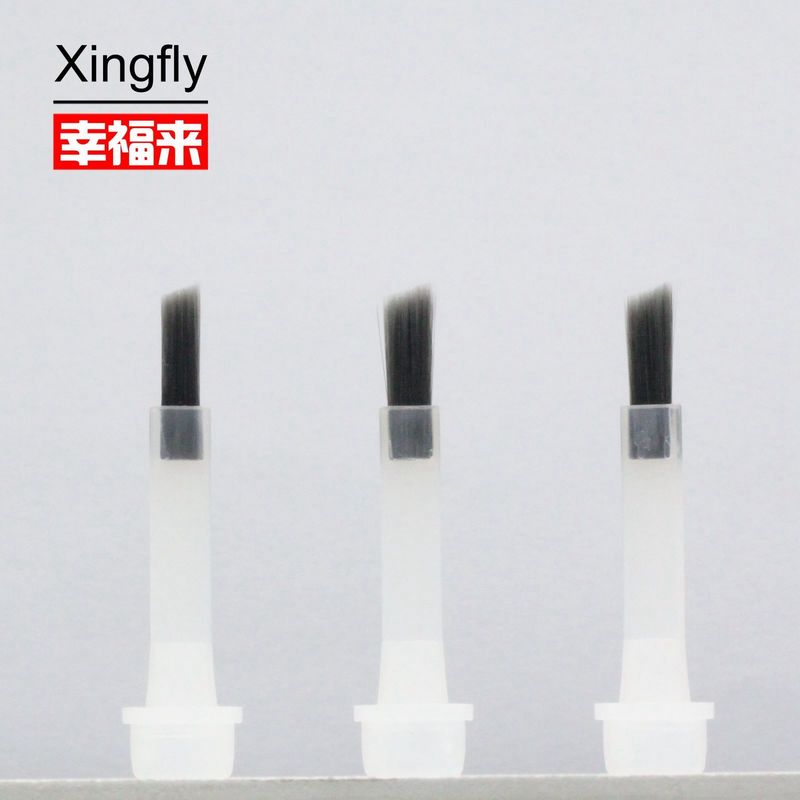 OEM Soft Bristle Hardness Nail Art Brushes Acrylic Nail Polish Bottle Replaceable nail Brush