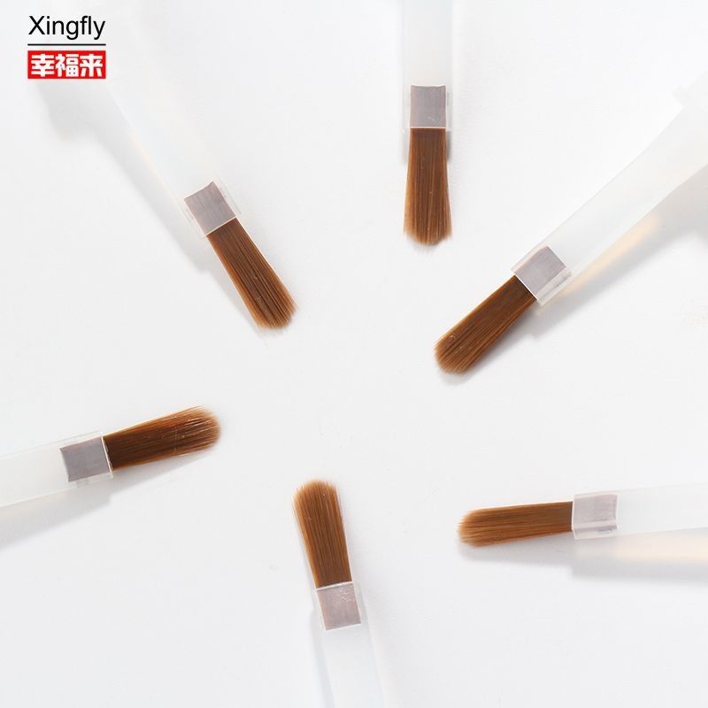Nylon Nail Polish Brush Replacement Brush For Gel Nail Polish Base Top Coat Nail Glue Oil