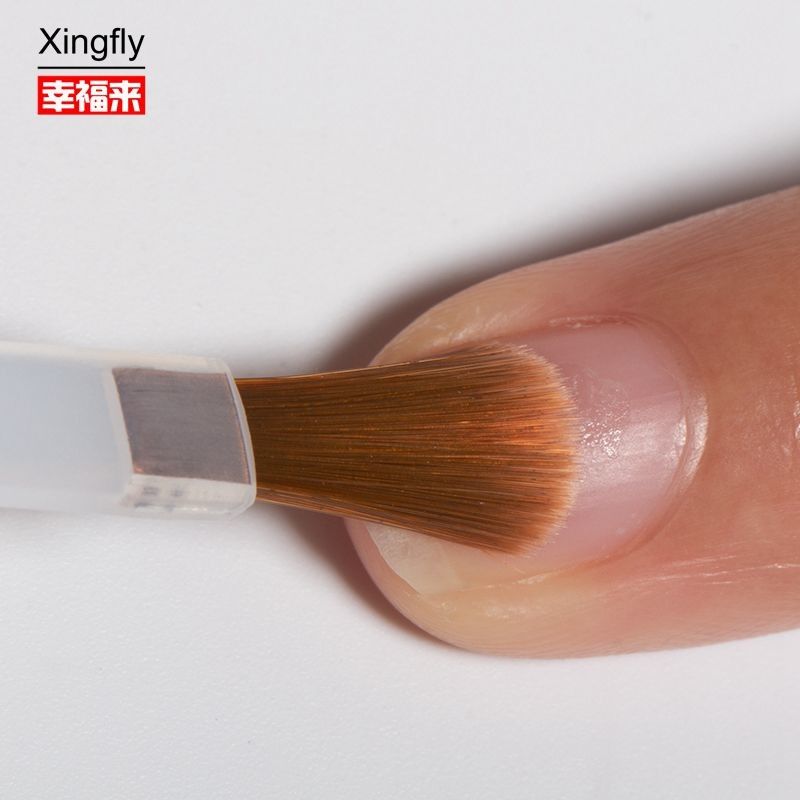 Nylon Nail Polish Brush Replacement Brush For Gel Nail Polish Base Top Coat Nail Glue Oil