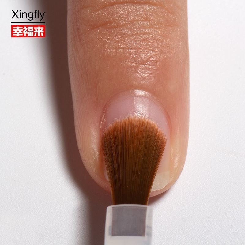 Nylon Nail Polish Brush Replacement Brush For Gel Nail Polish Base Top Coat Nail Glue Oil