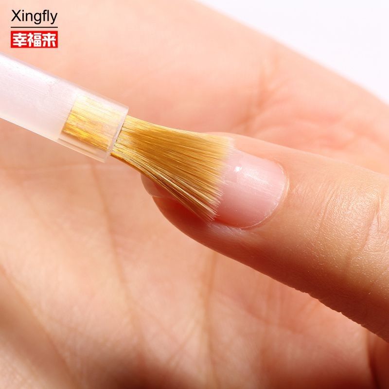Nail Polish Brush Nail Art Replacement Brush With Durable And Flexible Nylon Fiber Hair