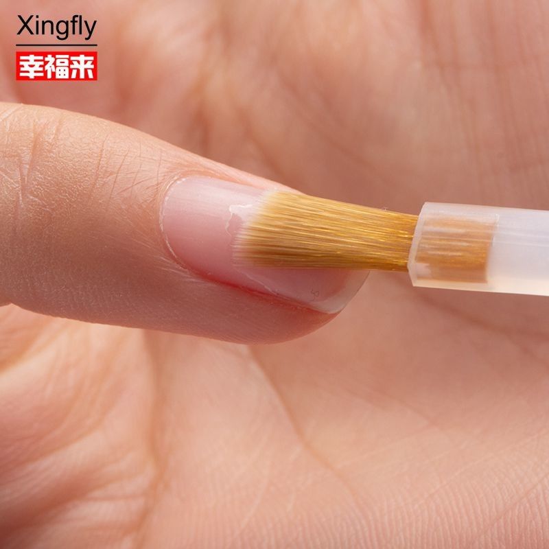 Nail Polish Brush Nail Art Replacement Brush With Durable And Flexible Nylon Fiber Hair