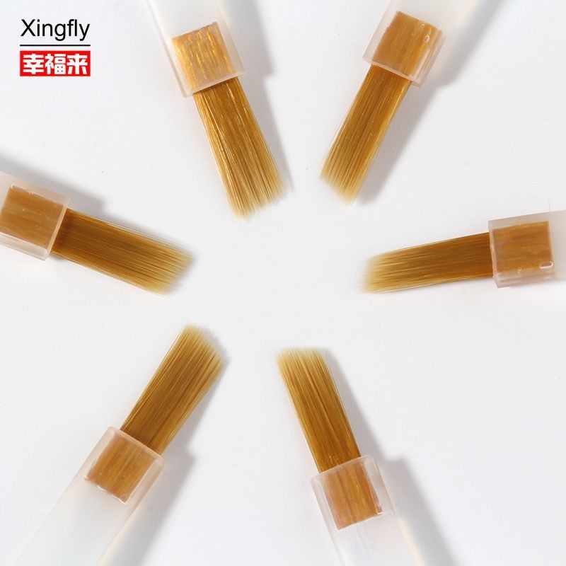 Nail Polish Brush Nail Art Replacement Brush With Durable And Flexible Nylon Fiber Hair