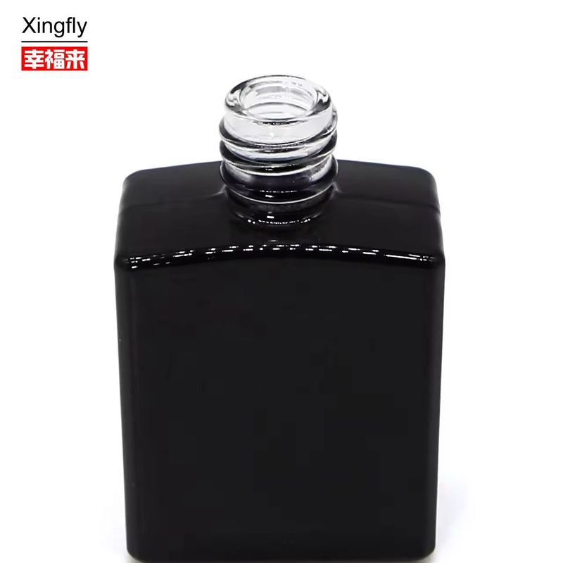 Square Nail Polish Bottle Unique 13ml Empty UV Gel Polish Bottles With Cap And Brush