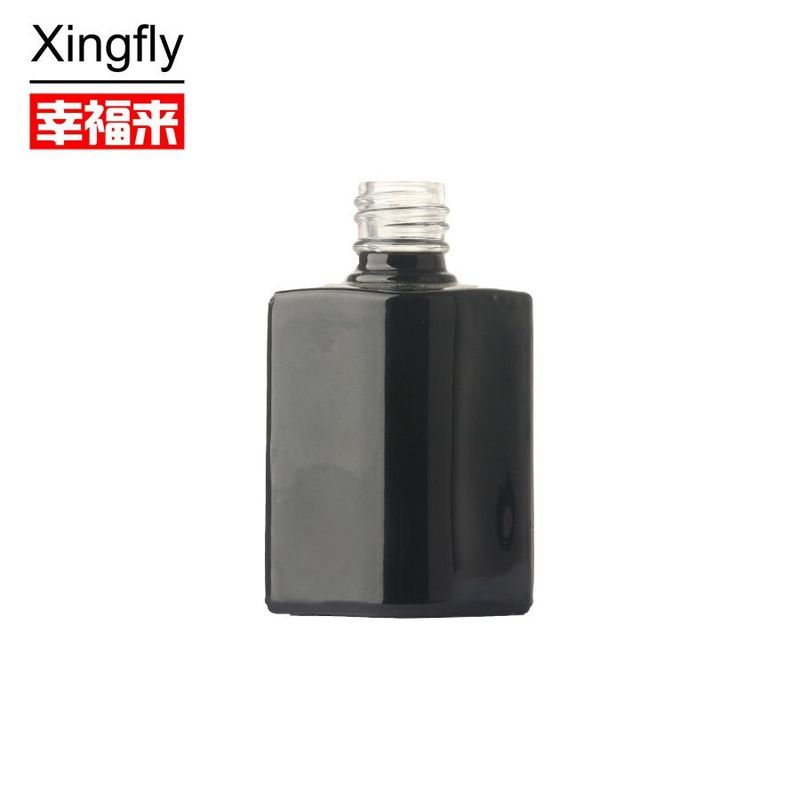 13ml Gel Polish Square Bottle UV Gel Polish Bottle Large Clear Nail Polish Bottle