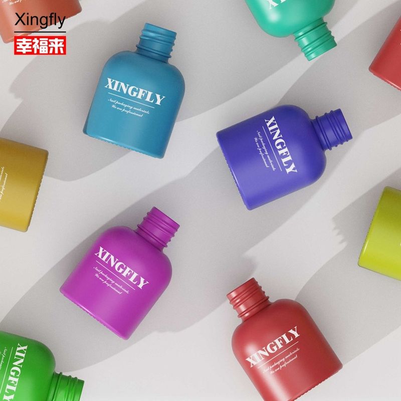 UV Gel 14ml Nail Polish Bottle Gel Nail Polish Empty Glass Custom Printed Nail Polish Bottles