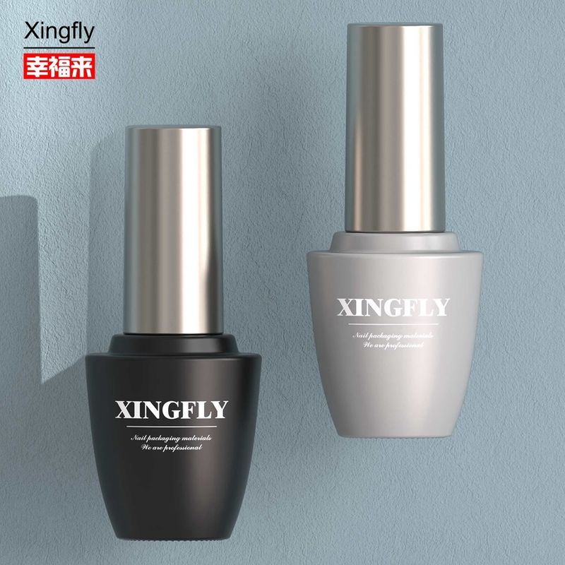 15ml Empty Glass Nail Polish Bottles Gel Cosmetic Packaging Gel Nail Polish Glass Bottle