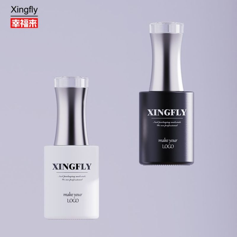 15ml Nail Polish Bottle Round Nail Polish Empty Uv Gel Cosmetic Packaging Polish Bottle
