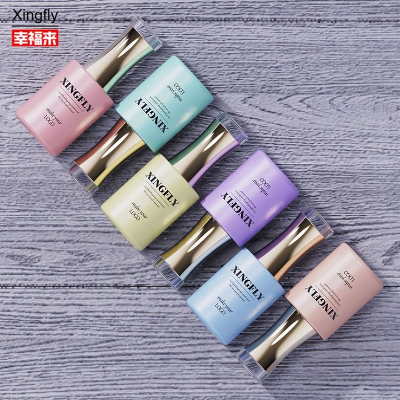 15ml Nail Polish Bottle Round Nail Polish Empty Uv Gel Cosmetic Packaging Polish Bottle