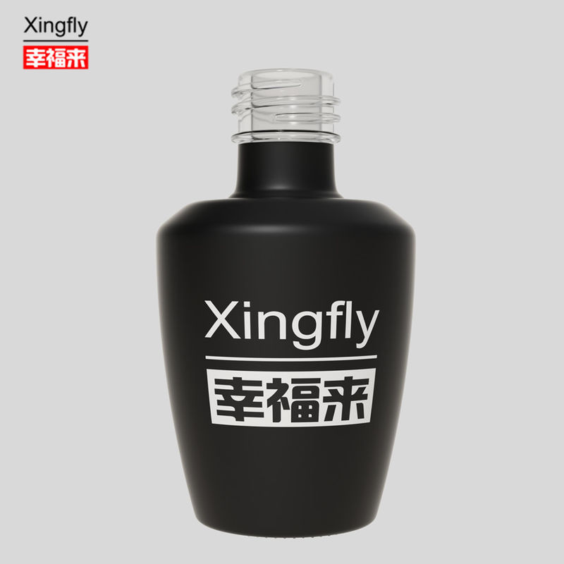 Round Nail Polish Bottle 16ml Uv Gel Polish Glass Bottle For Nail Polish With Cap And Brush
