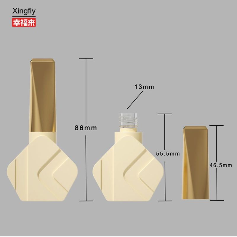 12ml Nail Polish Bottle New Design Special Shape UV Gel Nail Polish Glass Bottle