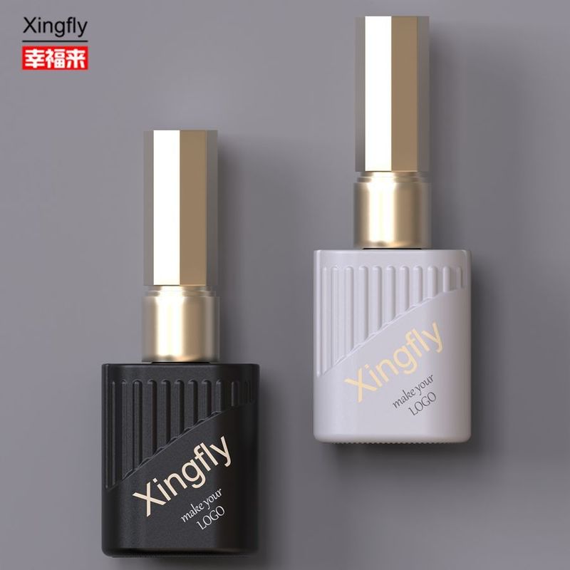 10ml Nail Polish Bottle Custom Printed UV Gel Nail Polish Bottles Wtih Brush Cap