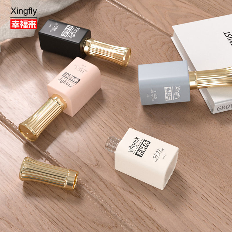 Gel Polish Square Bottle 13ml Primers Base Coat Adherent Dehydrator Nail Polish Bottle