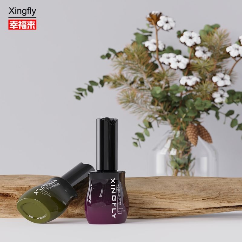12ml Nail Polish Bottle Empty Gel Nail Polish Bottle 12ml With Cap And Brush