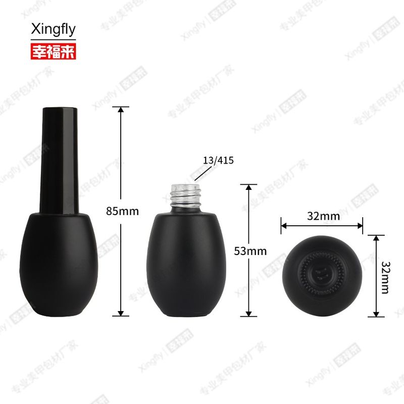 15ml Nail Polish Bottle Jars Custom Made Empty Round Gel Polish Bottle Of Nail Polish