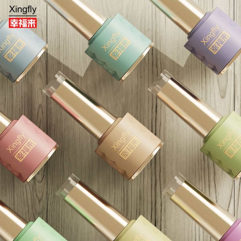 New Design 8ml Nail Polish Bottles Customized LOGO Empty Gel Glass Bottle For Nail Polish