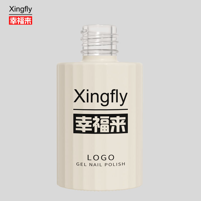 12ml Nail Polish Bottle UV Gel Polish Glass Bottle For Wide Brush Unique Design
