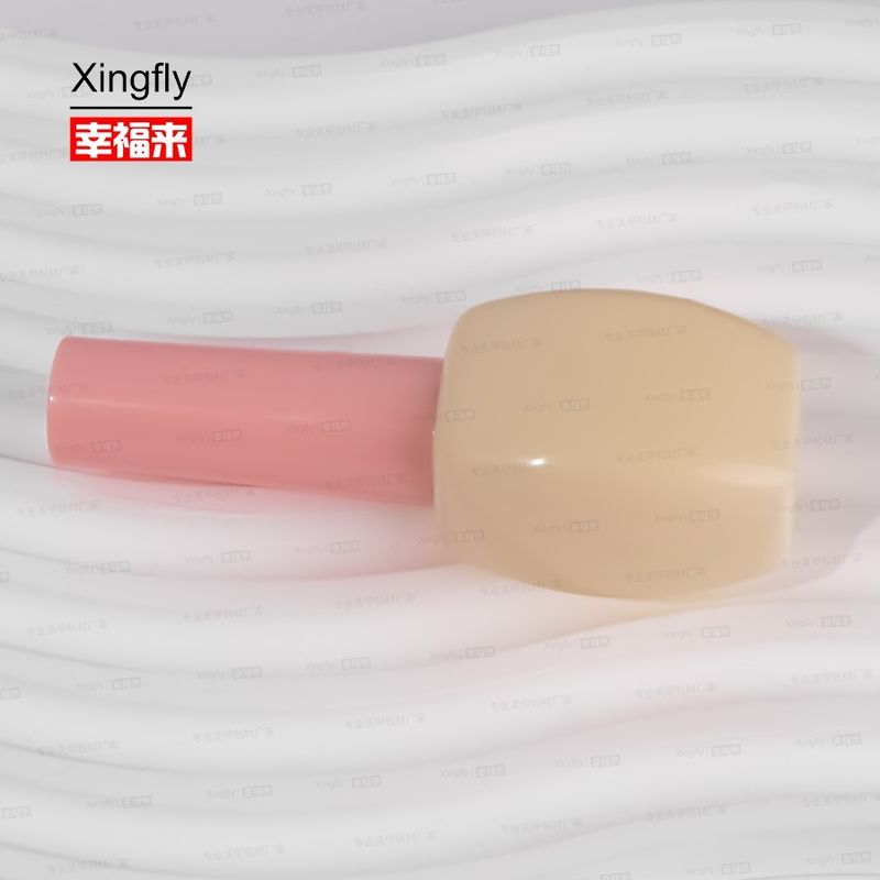 12ml Cosmetic Packaging Gel Nail Polish Oil Glass Bottle With Cap Brush For Gel