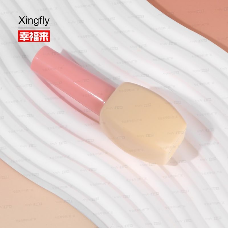 12ml Cosmetic Packaging Gel Nail Polish Oil Glass Bottle With Cap Brush For Gel