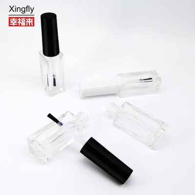 Custom 8ml Gel Polish Bottle Glass Painted / Coated Colors
