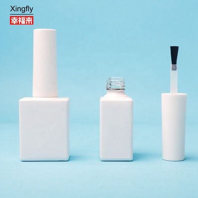 10ml Gel Bottle Gel Polish  Square Color Coated With Plastic Cap