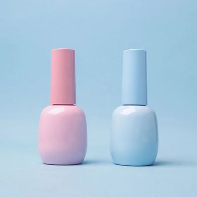 Hot Stamping 10ml Nail Polish Bottle Custom Shape Cosmetic Packing