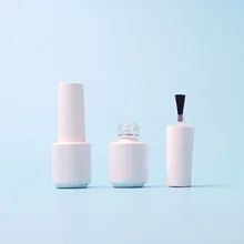 Custom Shaped Clear Nail Polish Bottle Cosmetics Packaging