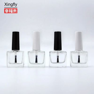 Amber Glass Empty Nail Polish Container Professional Smooth Surface