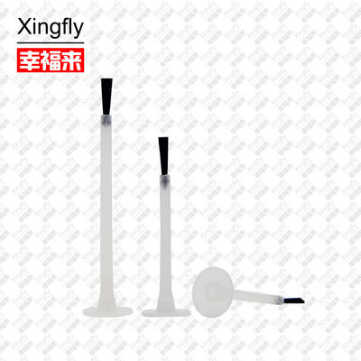 Black / White Nail Polish Remover Brush Nylon Fiber For Personal Care