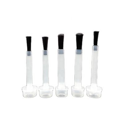 Flat type PE Nail Polish Brush Dupont Fingernail Paint Brushes