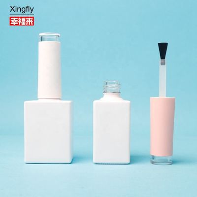 15ml Nail Polish Xingfly Empty Glass Bottles With Brush And Plastic Cap