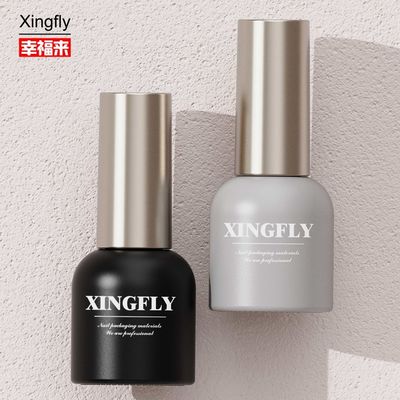 14ml Nail Polish Bottle Empty Glass Nail Polish Uv Gel Cosmetic Packaging Bottles