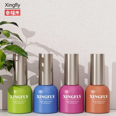 UV Gel 14ml Nail Polish Bottle Gel Nail Polish Empty Glass Custom Printed Nail Polish Bottles