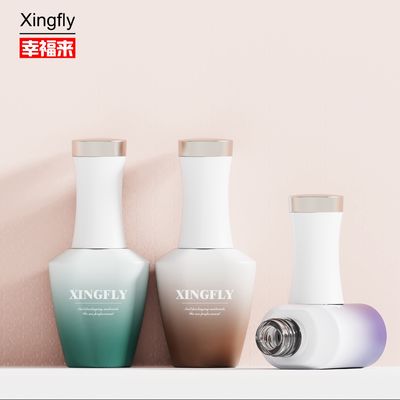 12ml Gel Nail Polish Glass Bottle Customizable Durable Unique Empty Nail Polish Bottles