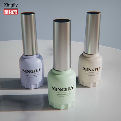 12ml Nail Polish Bottle Empty Nail Polish Containers Round Gel Nail Polish Bottle